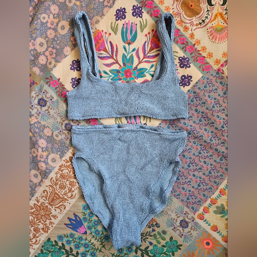 Youswim Aplomb High Waist Two Piece Stretch I in Plume